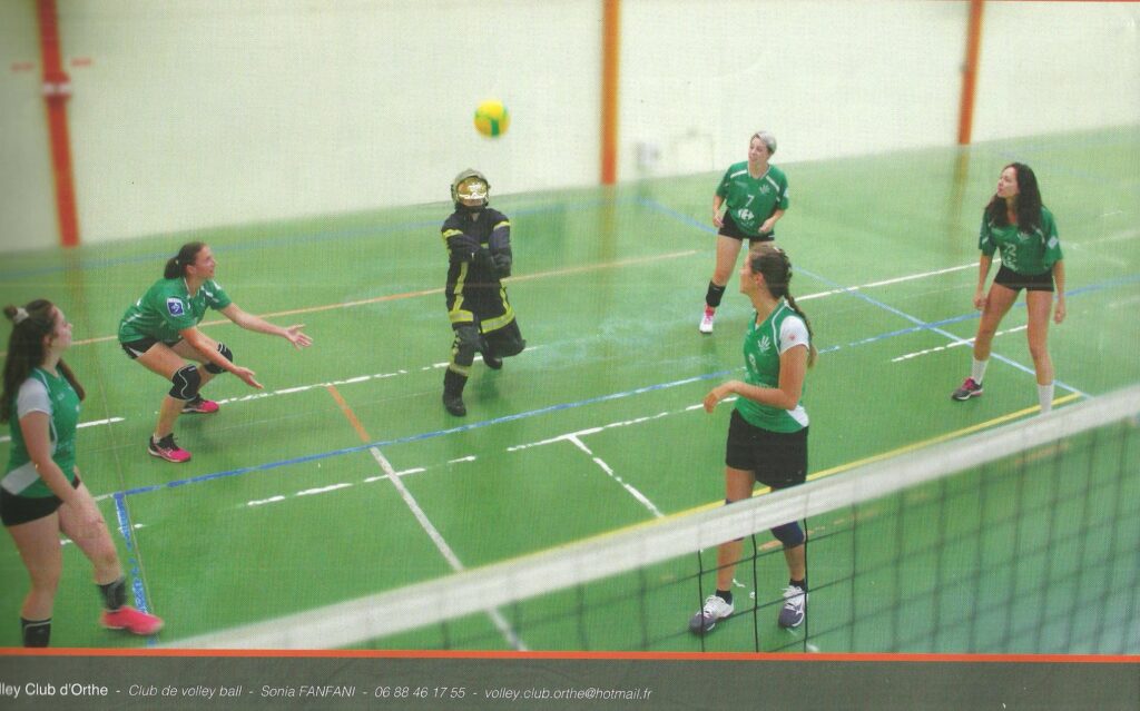 🏐🔥 Quand les pompiers se mettent au Volley-Ball 🔥🏐