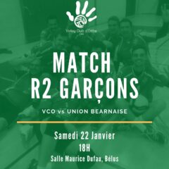 ❌ Match des Seniors G à Bélus Samedi 22 Janvier à 18h annulé ❌
