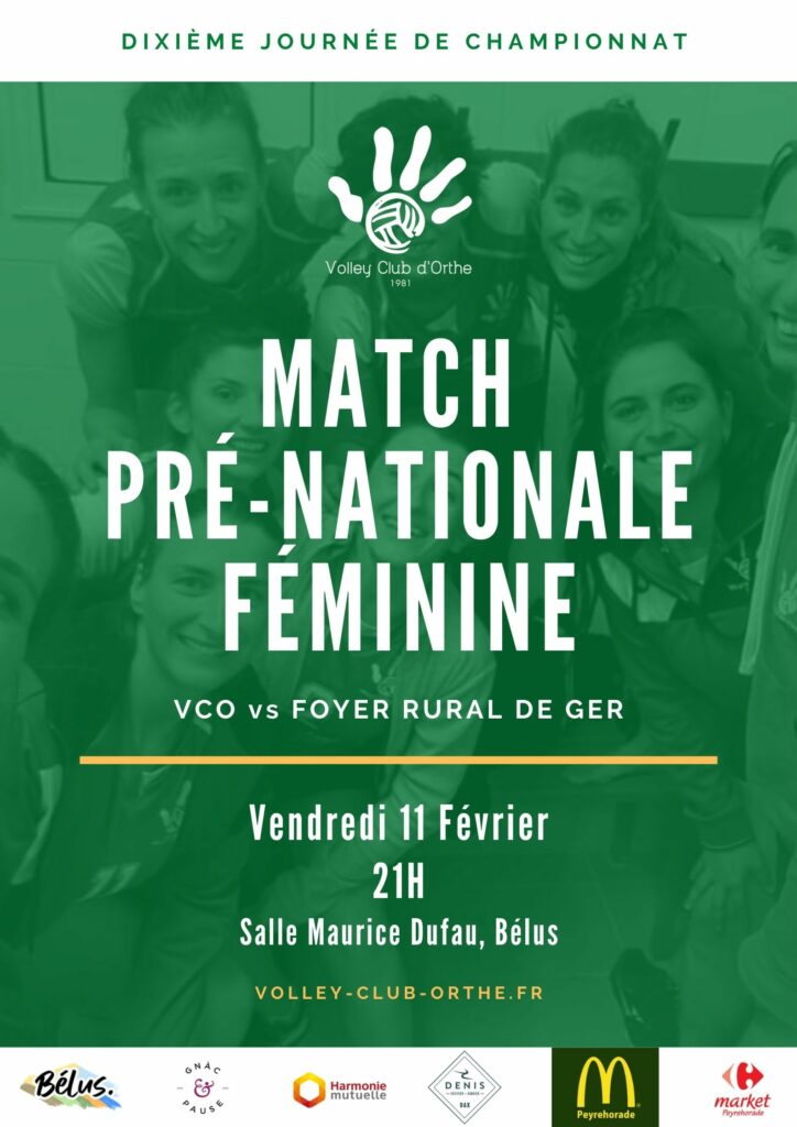 📌 Week-end 100% volley  à Bélus