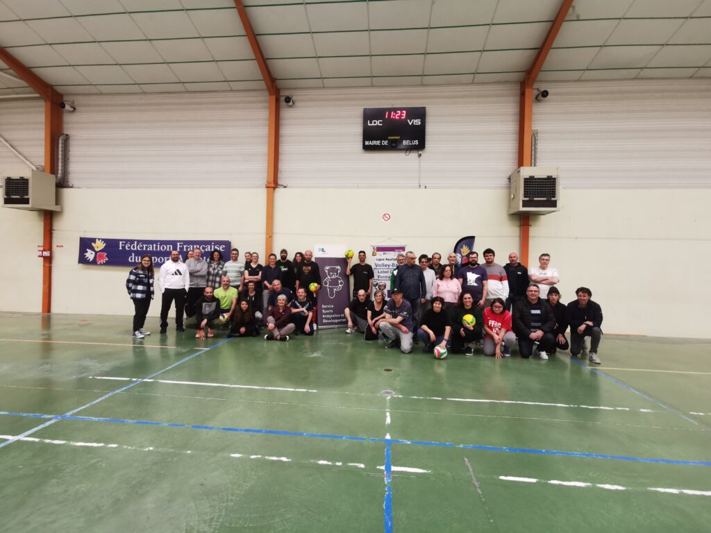 Encore une très belle journée de Volley Adapté 💚