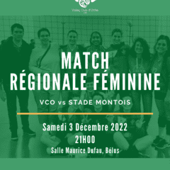 Samedi 3 Décembre – Matchs & Raclette 🧀