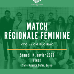 📌 WEEK-END 100% Volley À BÉLUS