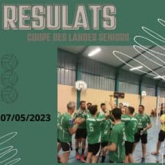 Les Seniors G, Champions des Landes