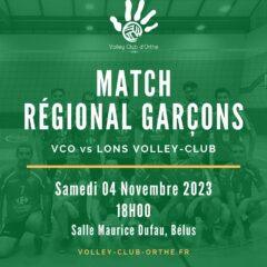 📌 WEEK-END 100% Volley à BÉLUS