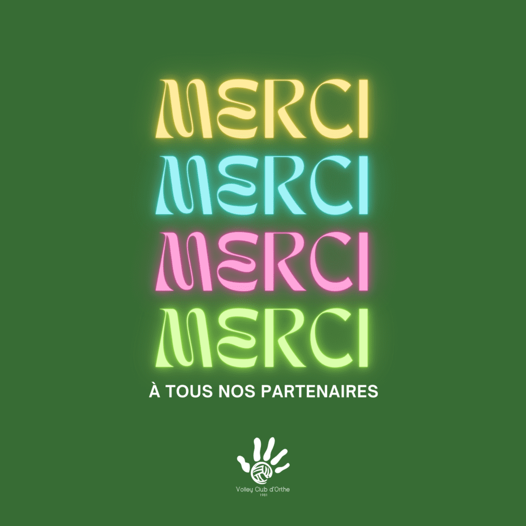 Merci à tous nos partenaires du tournoi Fluo 💚