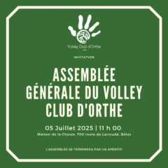 Invitation à l’Assemblée Générale du VCO