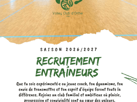 Le club recrute des entraîneurs pour 2026/2027