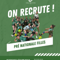 Recrutement Saison 2026-2027