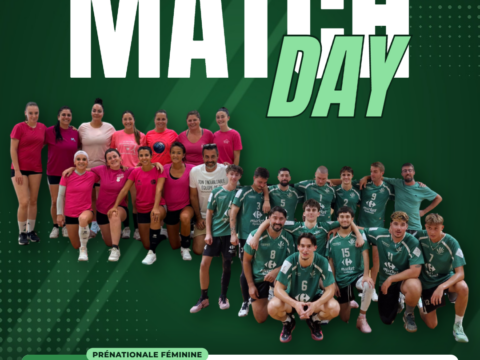 Premier match à domicile pour nos équipes seniors !